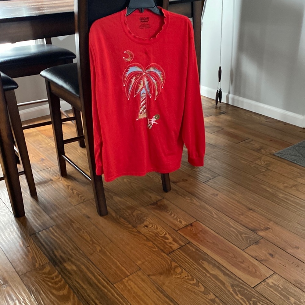 Ladies Christmas Shirt Size L